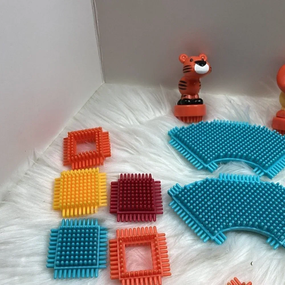 Bristle Blocks Jungle Adventures Building Blocks Set of 37 Educational